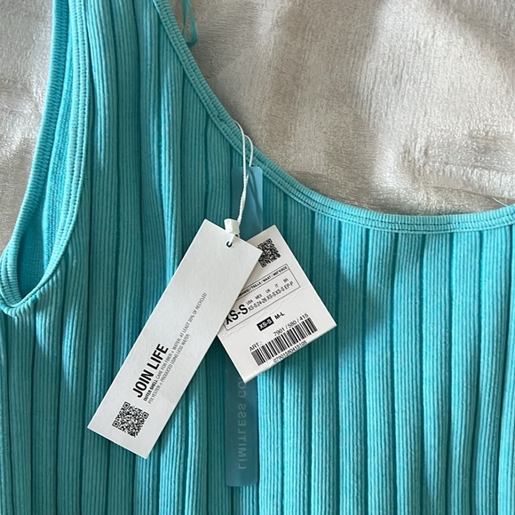 Zara One Shoulder Body Cone Contour Collection Dress - Picture 4 of 5